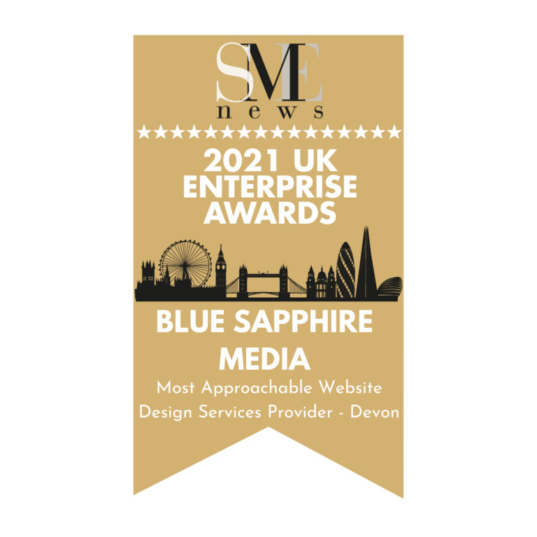 Blue Sapphire Media Award Winning Website Design
